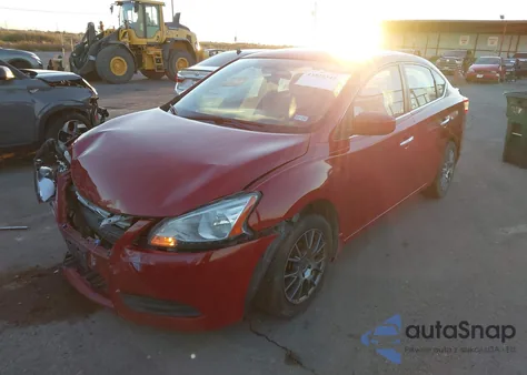 2014 Nissan Sentra Sv from USA, damaged, VIN 3N1AB7AP8EL677359